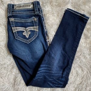Rock Revival Straight Leg/Skinny jeans, size 25